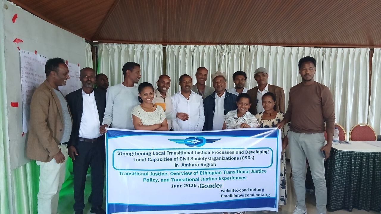 COND Expands Transitional Justice Roundtable Discussion in Gondar